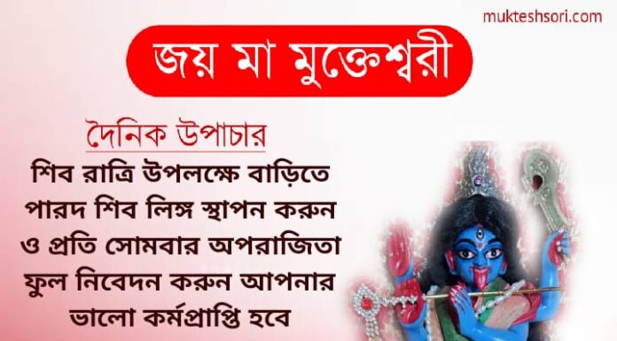 দৈনিক উপাচার : 28 ফেব্রুয়ারী 2022