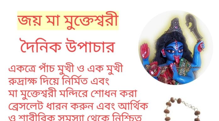 দৈনিক উপাচার :17 মার্চ 2022- জয় মা মুক্তেশ্বরী