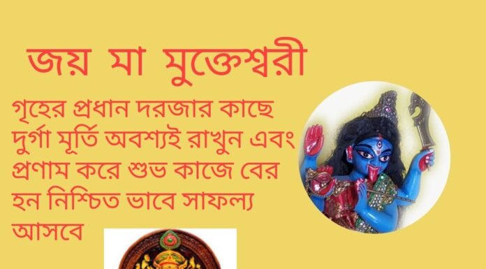 দৈনিক উপাচার : 8 এপ্রিল 2022 – জয় মা মুক্তেশ্বরী