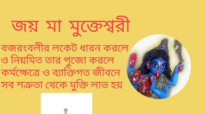 দৈনিক উপাচার : 16 এপ্রিল 2022 – জয় মা মুক্তেশ্বরী