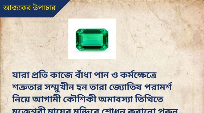 দৈনিক উপাচার : 15 আগস্ট 2022 – জয় মা মুক্তেশ্বরী