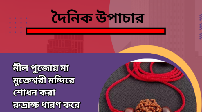 দৈনিক উপাচার : ১২ এপ্রিল ২০২৩ – জয় মা মুক্তেস্বরী