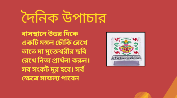 দৈনিক উপাচার : ৩০ ডিসেম্বর ২০২৩ – জয় মা মুক্তেস্বরী