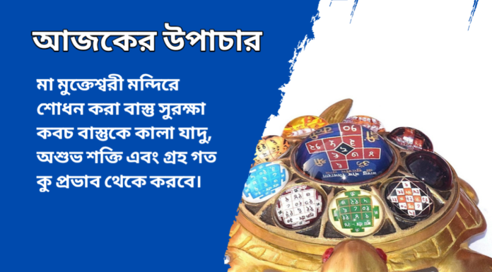 দৈনিক উপাচার : ৮ জানুয়ারি ২০২৪ – জয় মা মুক্তেস্বরী