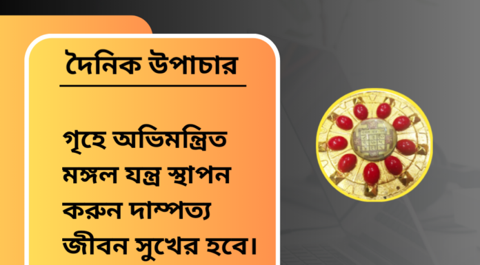 দৈনিক উপাচার : ৪ মে ২০২৪ – জয় মা মুক্তেস্বরী