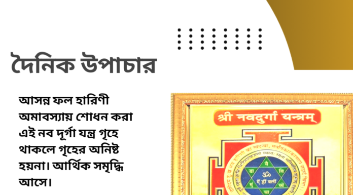 দৈনিক উপাচার : ৩ রা জুন ২০২৪ – জয় মা মুক্তেস্বরী