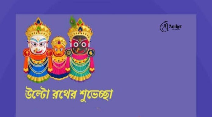 শুভ উল্টো রথ যাত্রা