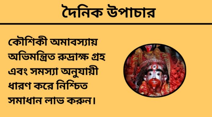 দৈনিক উপাচার : ২৩ আগস্ট ২০২৪ – জয় মা মুক্তেস্বরী
