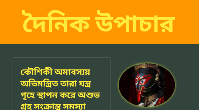 দৈনিক উপাচার : ২৯ আগস্ট ২০২৪ – জয় মা মুক্তেস্বরী
