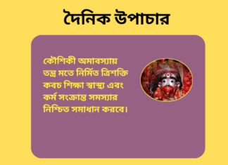 দৈনিক উপাচার : ৩০ আগস্ট ২০২৪ – জয় মা মুক্তেস্বরী