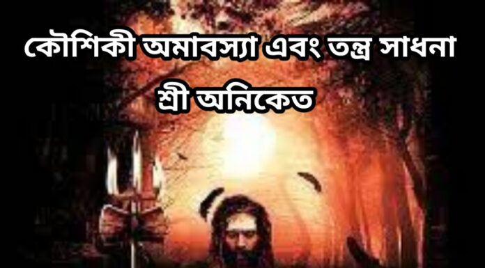 কৌশিকী অমাবস্যা এবং তন্ত্র সাধনা