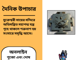 দৈনিক উপাচার : ২৩ জানুয়ারি ২০২৫ – জয় মা মুক্তেস্বরী