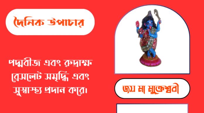 দৈনিক উপাচার : ১৭ সেপ্টেম্বর ২০২৫ – জয় মা মুক্তেশ্বরী