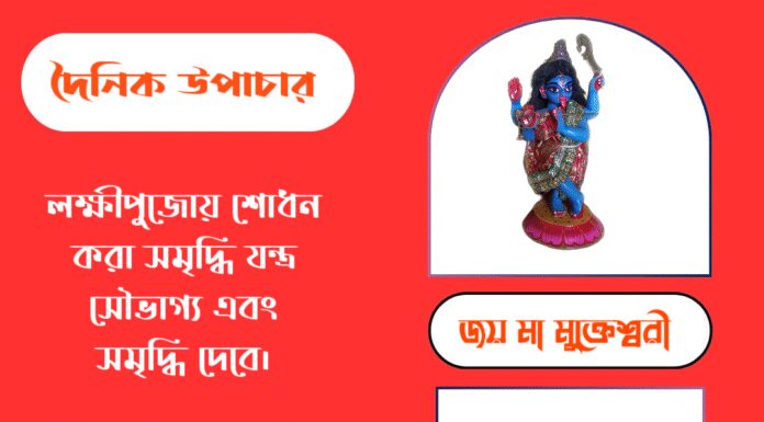 দৈনিক উপাচার : ৫ অক্টোবর ২০২৫ – জয় মা মুক্তেশ্বরী