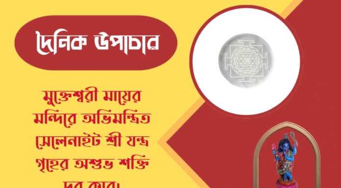 দৈনিক উপাচার : ১৩ মার্চ ২০২৬ – জয় মা মুক্তেশ্বরী