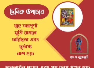 দৈনিক উপাচার : ২২ মার্চ ২০২৬ – জয় মা মুক্তেশ্বরী