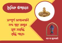 দৈনিক উপাচার : ২৫ মার্চ ২০২৬ – জয় মা মুক্তেশ্বরী