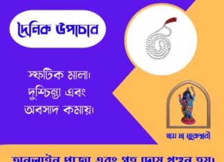 দৈনিক উপাচার : ২৯ মে ২০২৬ – জয় মা মুক্তেশ্বরী