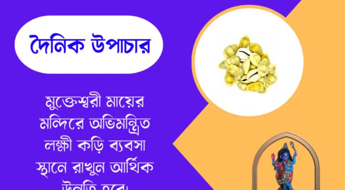 দৈনিক উপাচার : ৯ মে ২০২৬ – জয় মা মুক্তেশ্বরী