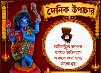 দৈনিক উপাচার : ২৫ জুলাই ২০২৬ – জয় মা মুক্তেশ্বরী