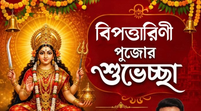 বিপত্তারিণী পূজোর শুভেচ্ছা