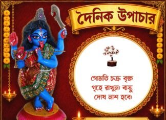 দৈনিক উপাচার : ১ আগস্ট ২০২৬ – জয় মা মুক্তেশ্বরী